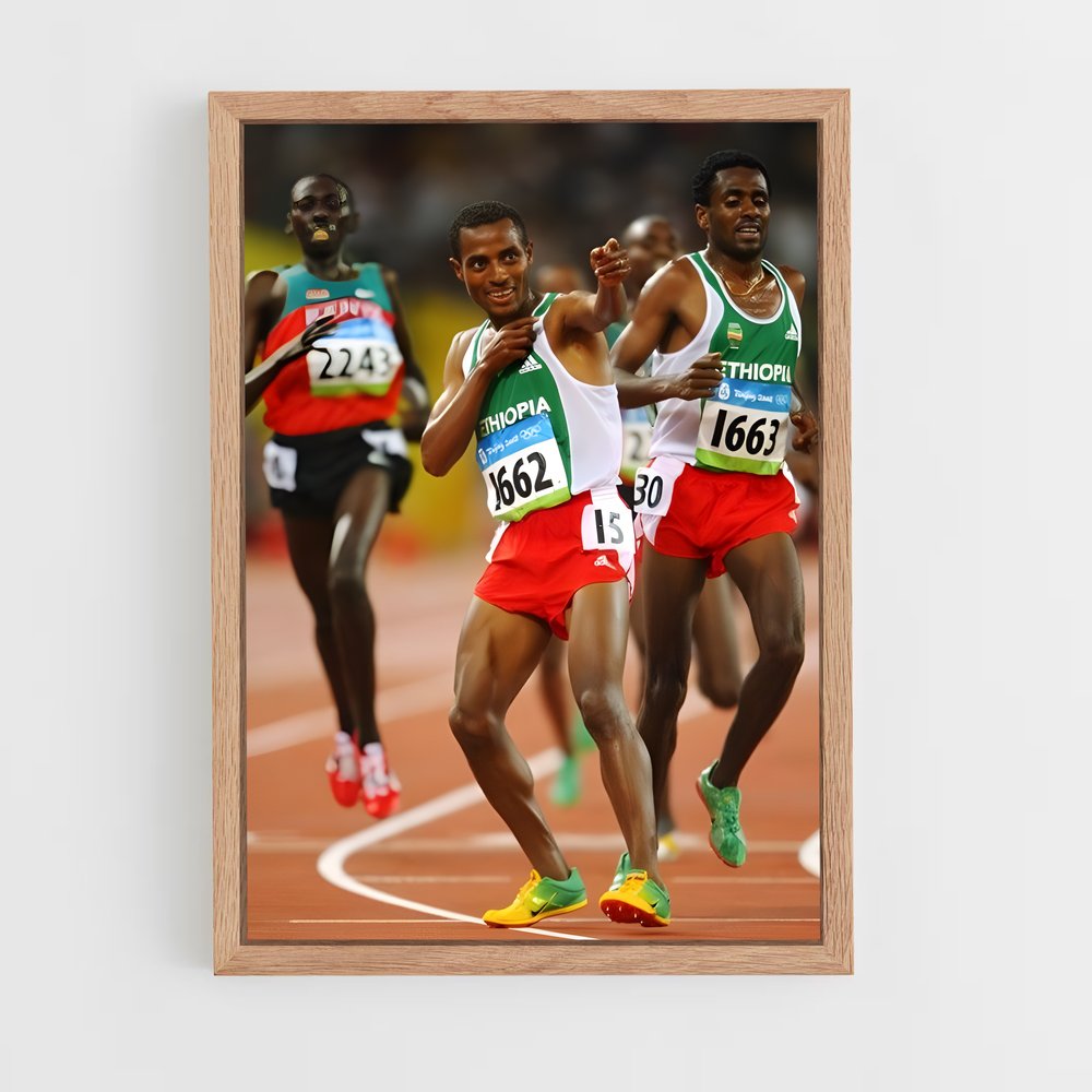 Poster Celebration Jamaique – affiche Athlétisme (vue 4)